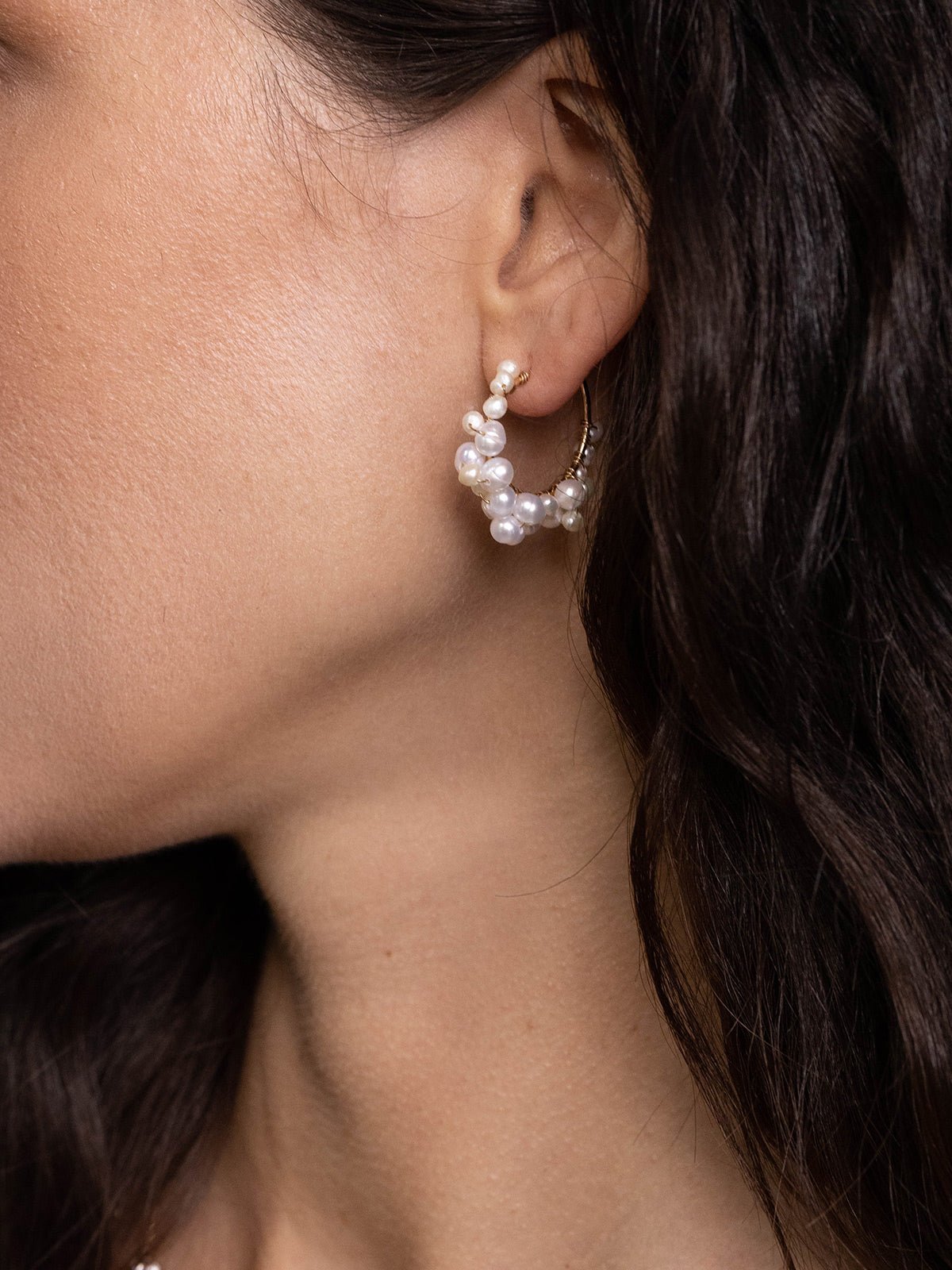 Mini Cruz Hoop Earrings | Everyday Jewelry – Olive & Piper