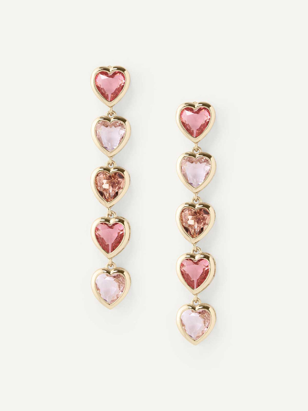 Kiss Kiss Heart Drop Earrings