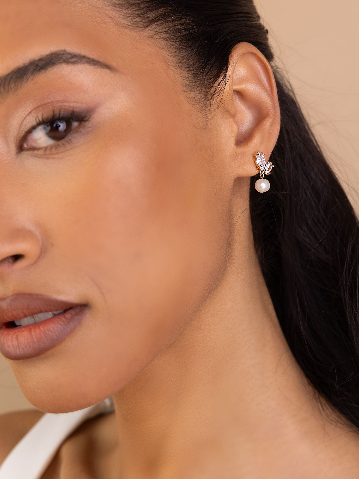 Zuri Freshwater Pearl Drop Earrings – Olive & Piper