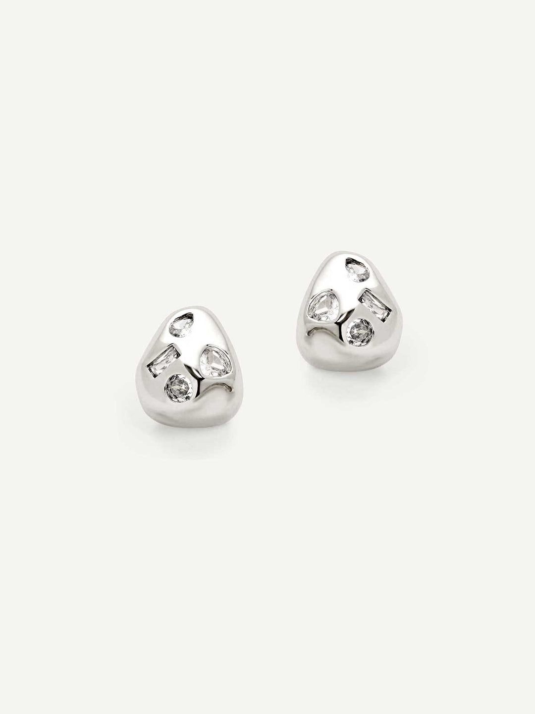 Olive & Piper Ginny Studs - Silver