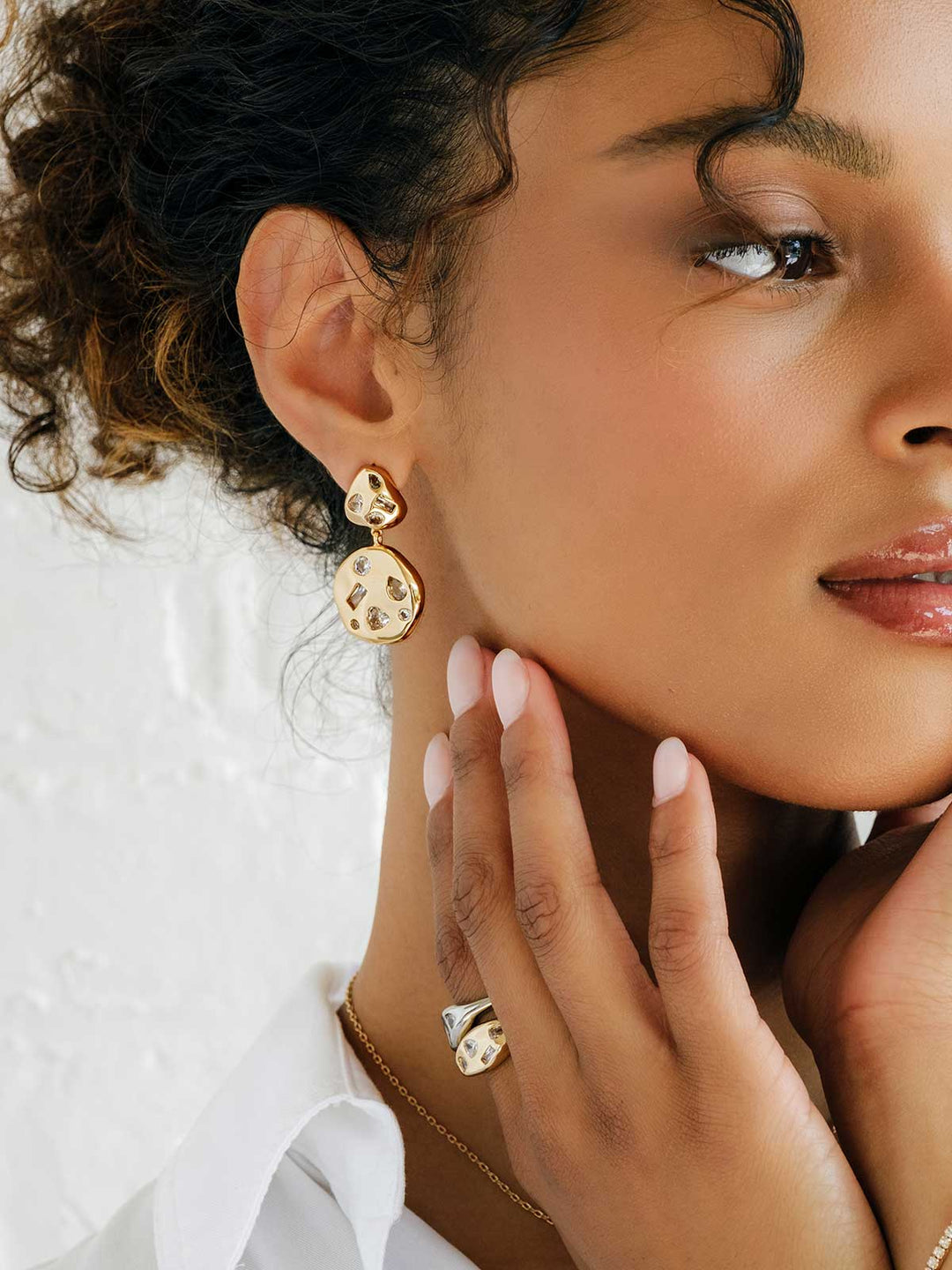 Olive & Piper Shaw Drops - Gold