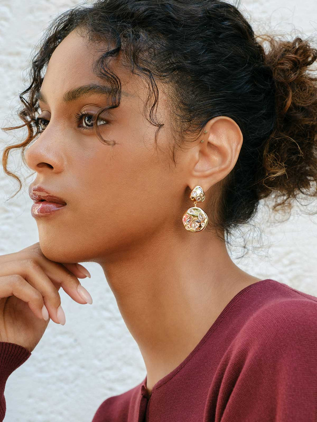 Olive & Piper Shaw Drops - Gold