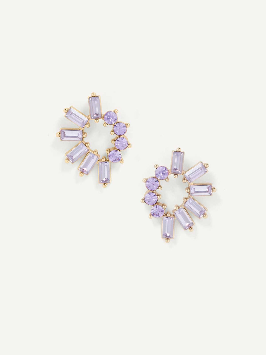 Olive & Piper Aislyn Studs in Purple