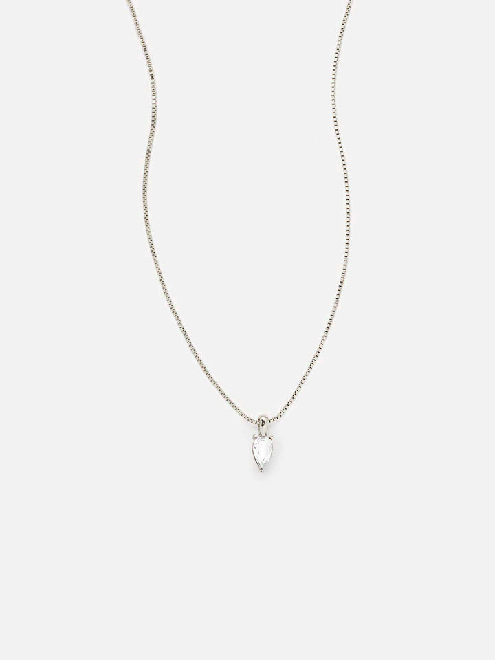 Olive & Piper Ina Pendant Necklace in Silver