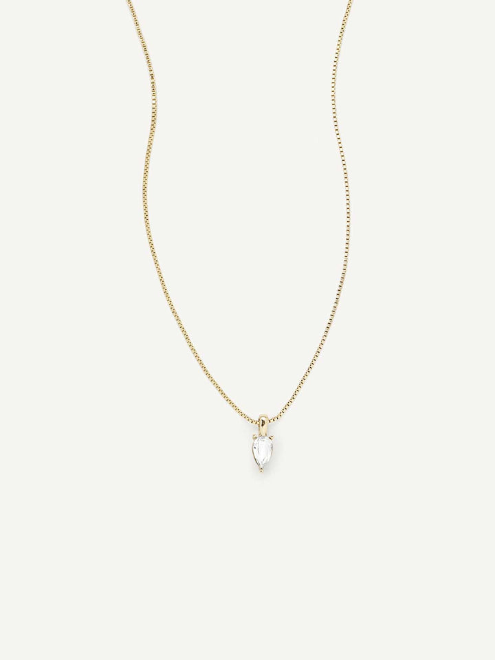 Olive & Piper Ina Pendant Necklace in Gold