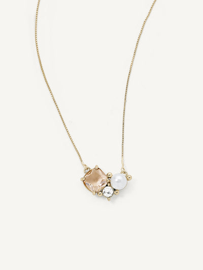 Olive & Piper Sadie Pendant Necklace in Pink