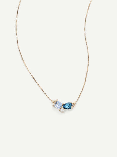 Olive & Piper Blue Evienne Pendant 