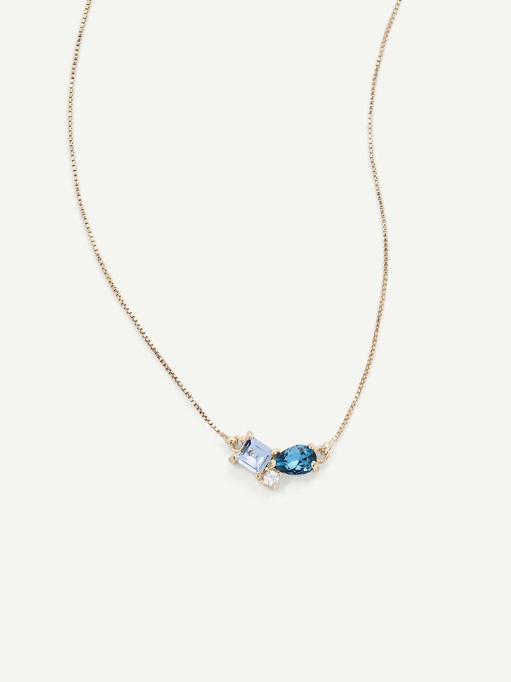 Olive & Piper Blue Evienne Pendant 
