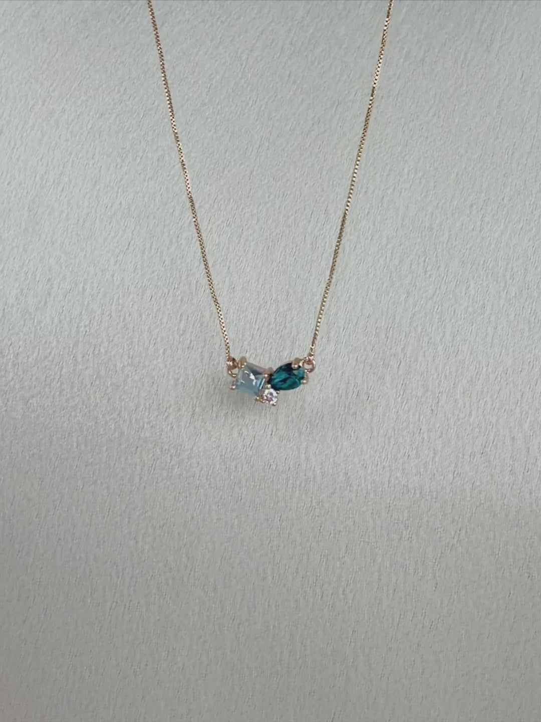 Olive & Piper Blue Evienne Pendant 