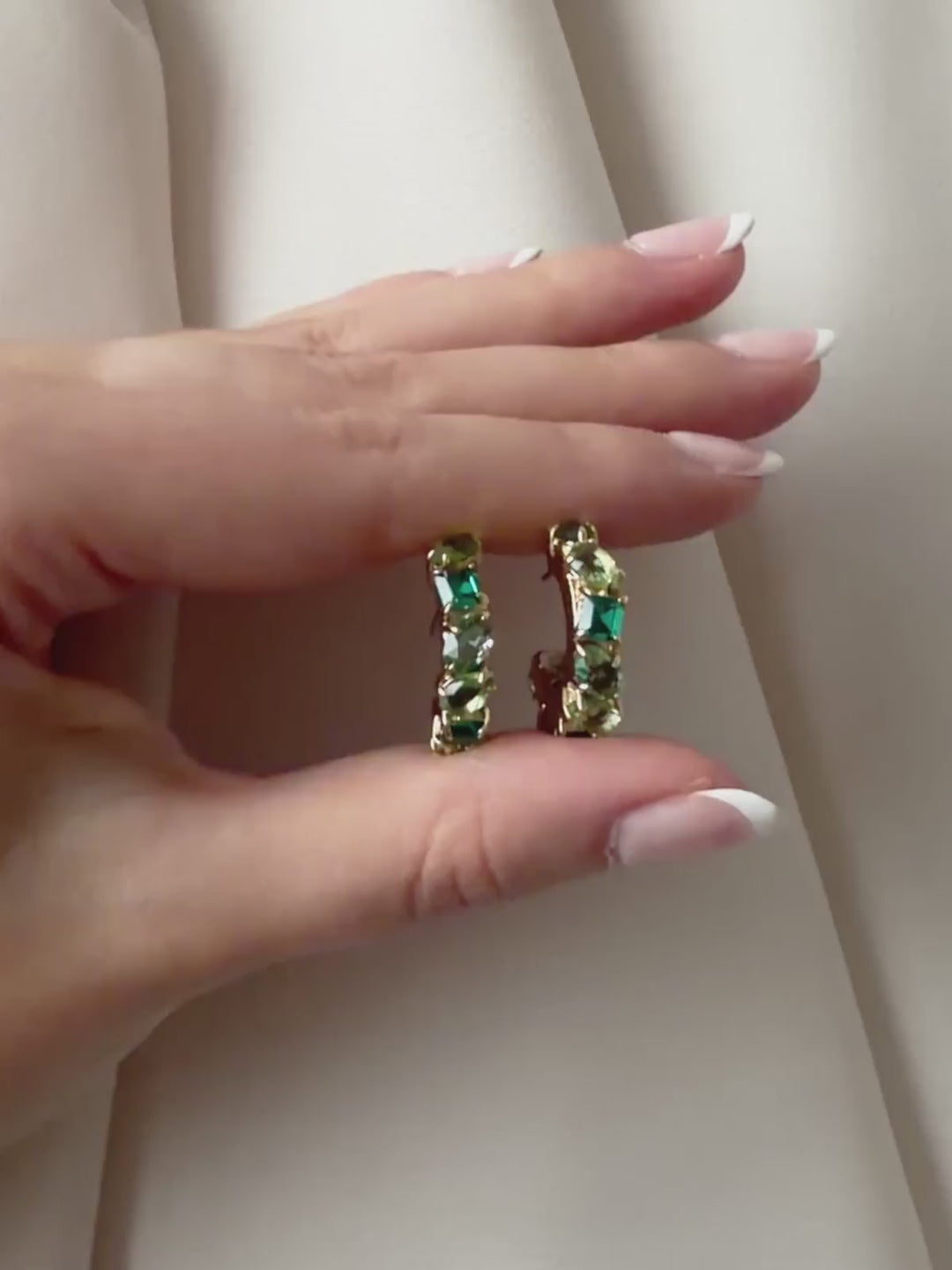 Olive & Piper Noelle Hoops