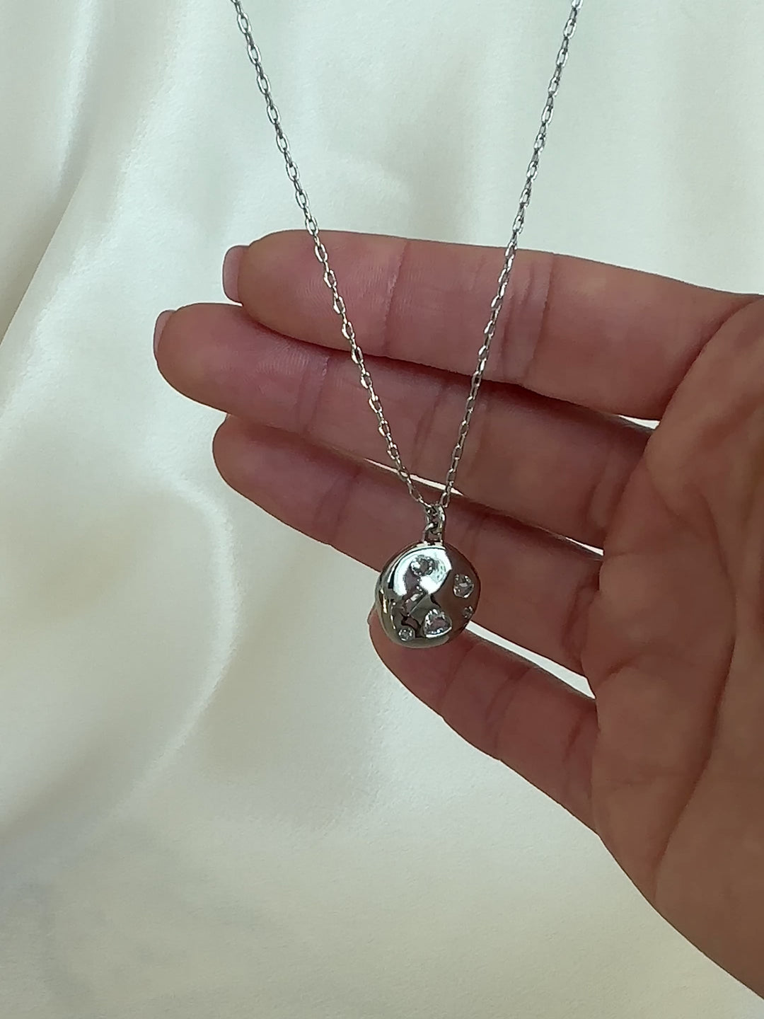 Olive & Piper Arden Pendant Necklace - Silver