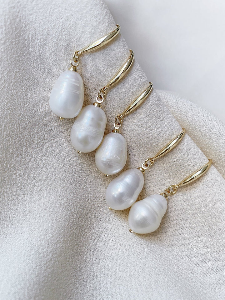 Olive & Piper Prado Freshwater Pearl Drop Earrings