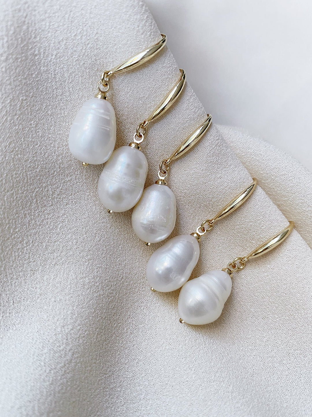 Prado Freshwater Pearl Drop Earrings – Olive & Piper
