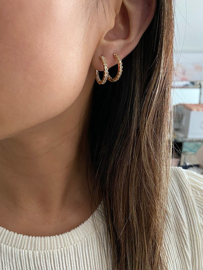 Olive & Piper Mina Hoop Earrings